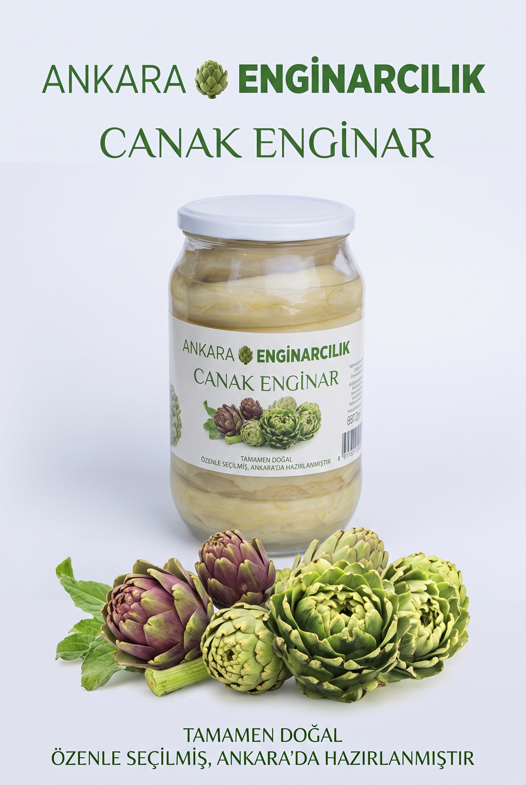 Çanak Enginar Kavanoz
